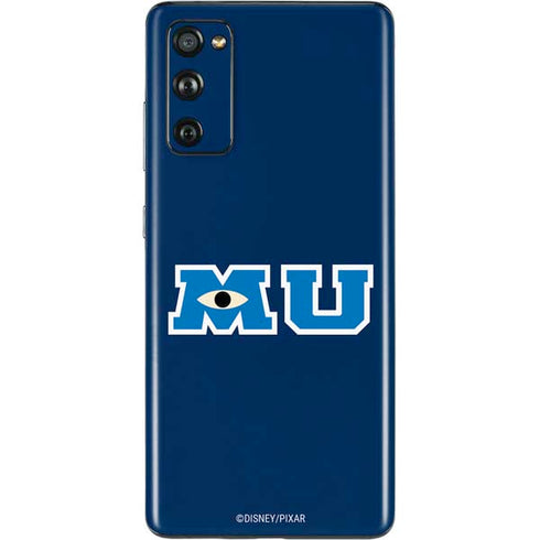 Disney Monsters University MU Logo Galaxy S20 Fan Edition Skin